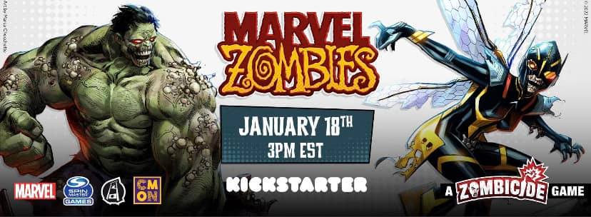 Marvel Zombies Zombicide Kickstarter Details. CMON