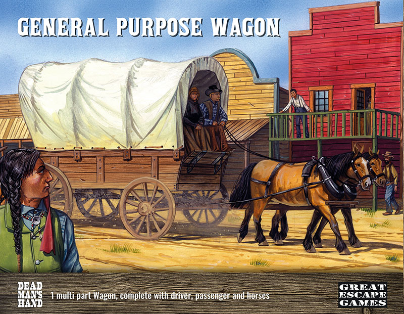 General Purpose Wagon now on Pre-order for Dead Mans Hand. Great Escape Games