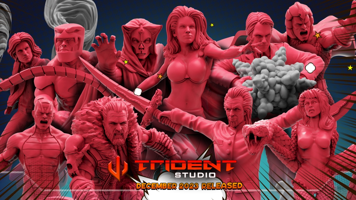 Trident Studios Patreon December 2023 Releases