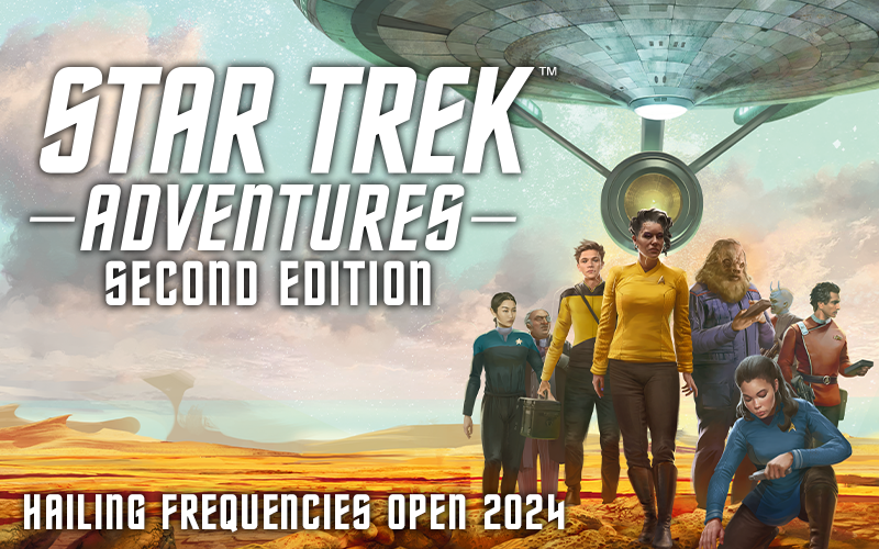 Star Trek Adventures gets 2nd Edition. Modiphus Entertainment