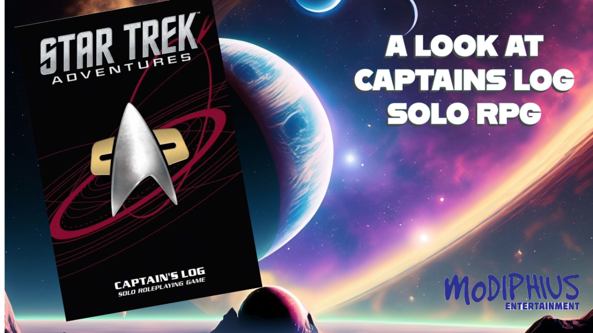 Unleash Your Inner Captain In Star Trek Adventures: Captain’s Log Solo Roleplaying Game!
