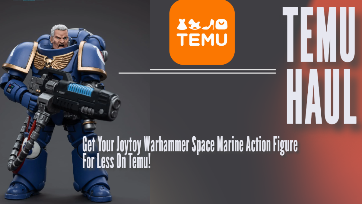 Get Your Joytoy Warhammer Space Marine Action Figure For Less On Temu!
